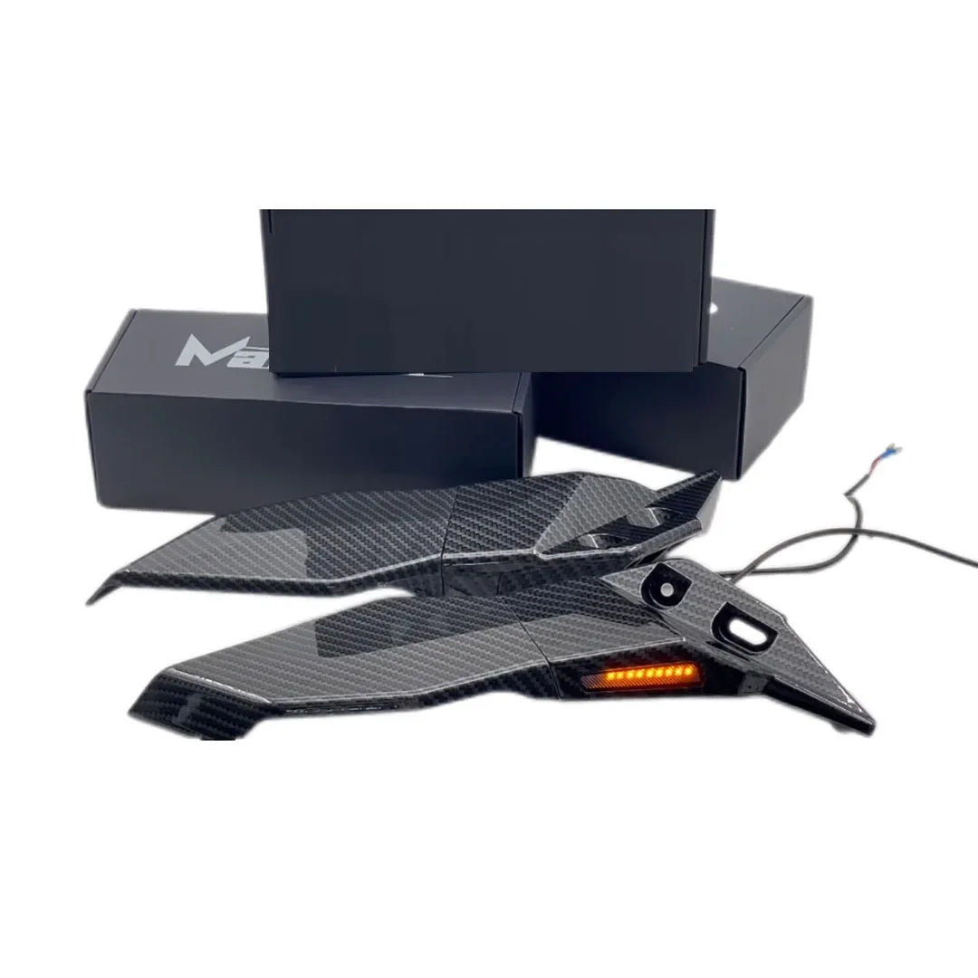 NEW for CF 450 SR 450SR Motorcycle Wind Wing Side Rearview Mirror with Turn Signal Lamp Motorcycle Mirror Accesorios