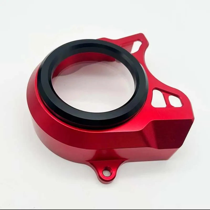 Front Chain Cover for CFMOTO 450SR 450 SR SS 450SS 2022 2023 Transparent Chain Gear Protective Cap Motorcycle Accessories