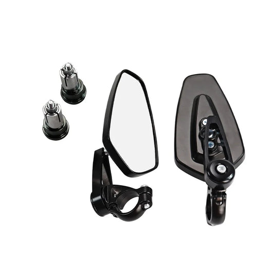 Universal Motorcycle Bar End Side Rearview Mirror Motorbike Bike Handlebar Rear View Mirrors Aluminum 7/8" 22Mm Moto Accessories