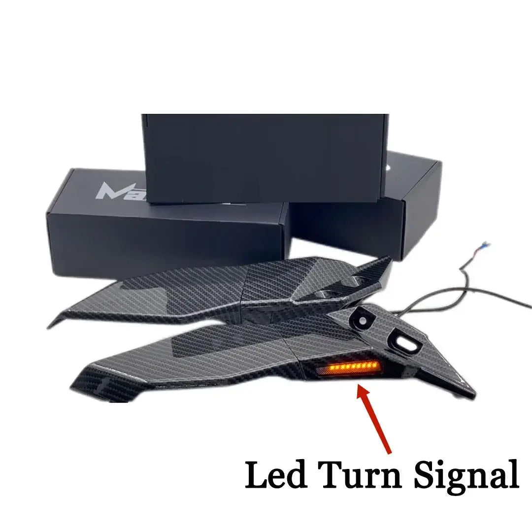 NEW for CF 450 SR 450SR Motorcycle Wind Wing Side Rearview Mirror with Turn Signal Lamp Motorcycle Mirror Accesorios