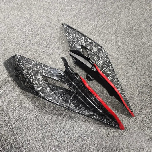Motorcycle Parts Front Side Downforce Naked Spoilers Fixed Winglet Fairing Wings for CFMOTO 450SR 450 SR 2022-2023