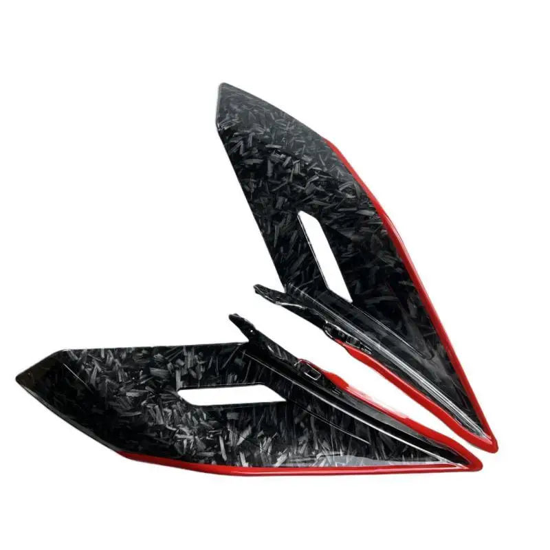 Motorcycle Parts Front Side Downforce Naked Spoilers Fixed Winglet Fairing Wings for CFMOTO 450SR 450 SR 2022-2023