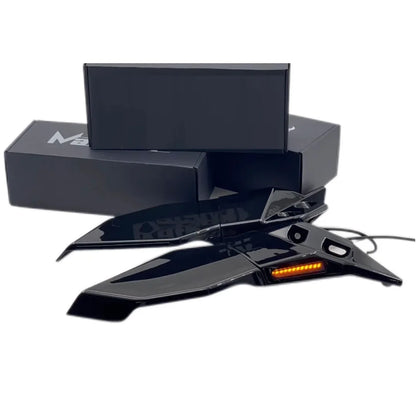 NEW for CF 450 SR 450SR Motorcycle Wind Wing Side Rearview Mirror with Turn Signal Lamp Motorcycle Mirror Accesorios