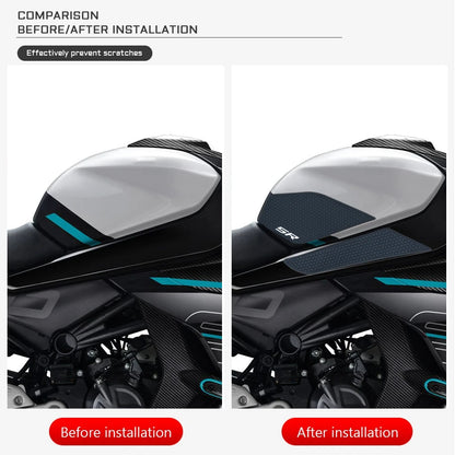 NEW Motorcycle Sticker Decal Kit Fuel Tank Pad Protector anti Slip for CFMOTO CF MOTO 450SR SR450 450 SR 2022 - 2023 2024