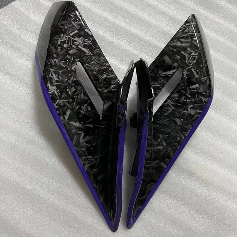 Motorcycle Parts Front Side Downforce Naked Spoilers Fixed Winglet Fairing Wings for CFMOTO 450SR 450 SR 2022-2023
