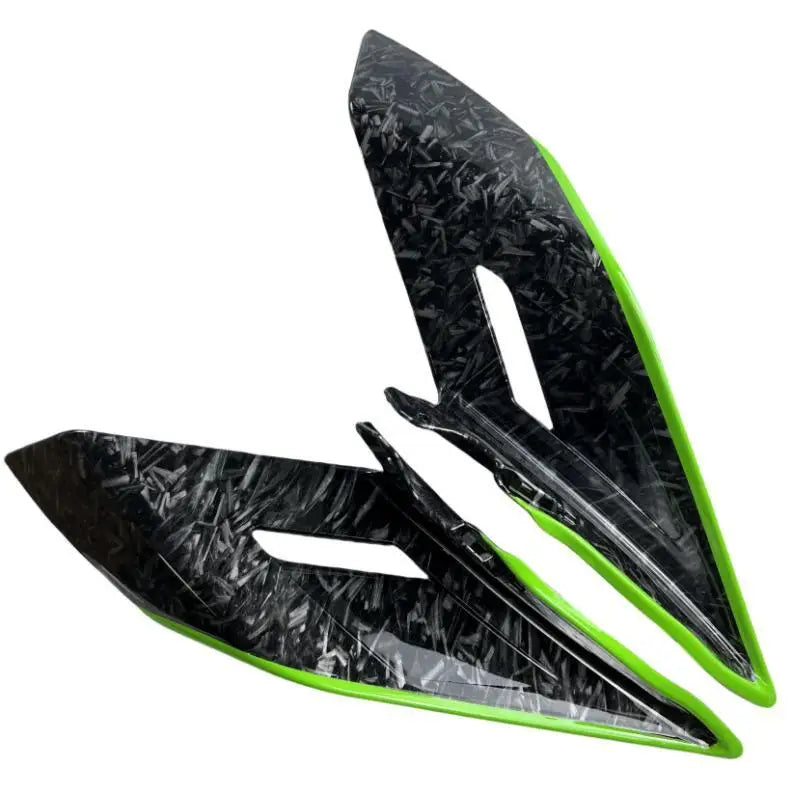 Motorcycle Parts Front Side Downforce Naked Spoilers Fixed Winglet Fairing Wings for CFMOTO 450SR 450 SR 2022-2023