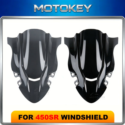 New 2022-2025 for CFMOTO 450SR 450SRS Motorcycle Windscreen Windshield Fairing Deflector Cover Wind Deflector Visor