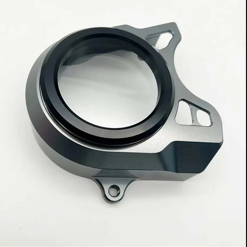 Front Chain Cover for CFMOTO 450SR 450 SR SS 450SS 2022 2023 Transparent Chain Gear Protective Cap Motorcycle Accessories